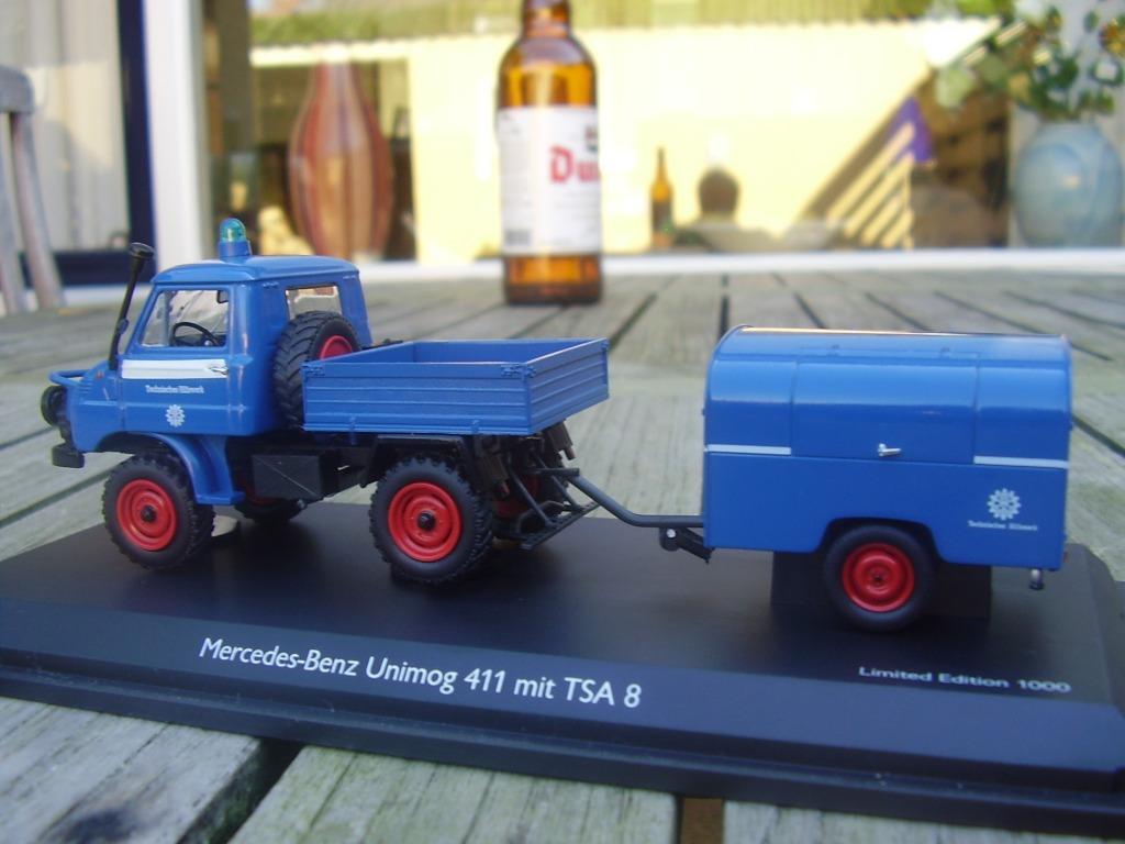 Mercedes Unimog 411 TSA 8, Envoi, Neuf, Voiture