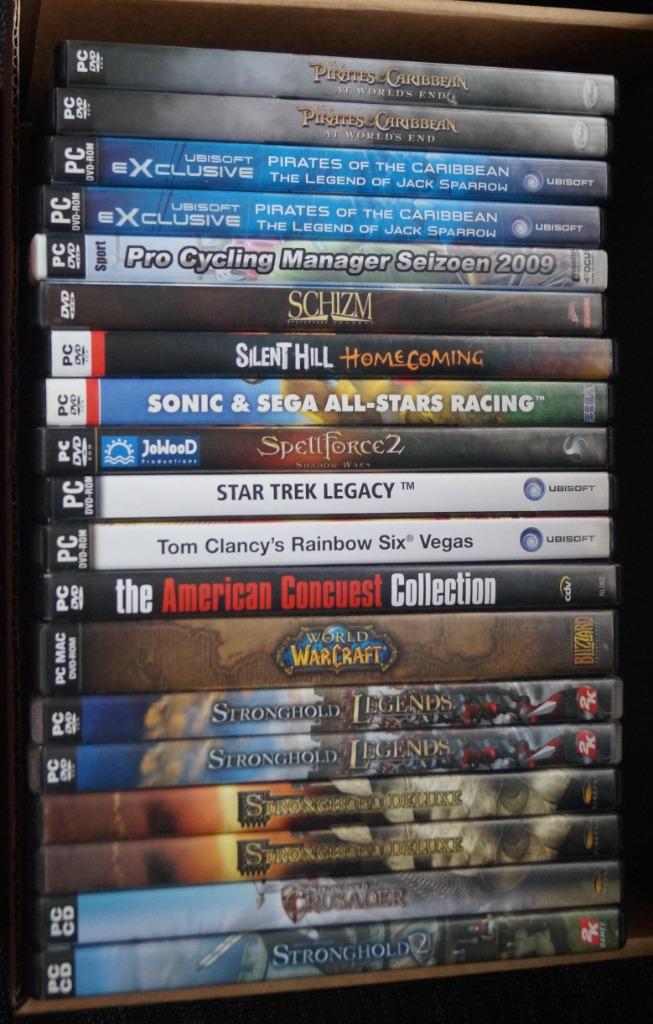 Jeux sur DVD-Rom pour PC, Enlèvement ou Envoi