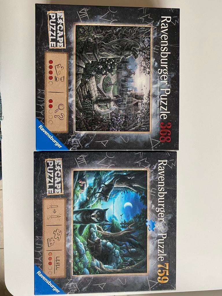 Ravensburger escape puzzels, Ophalen, Zo goed als nieuw