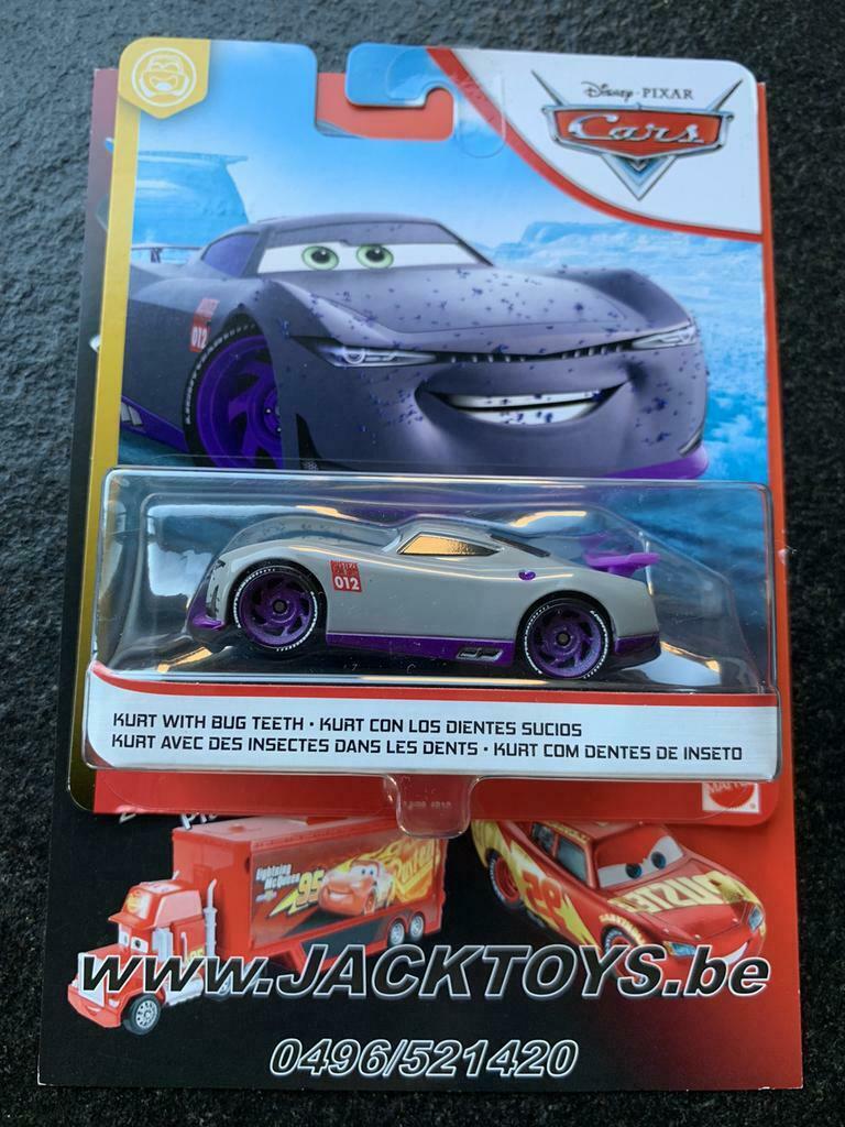 Disney Pixar Cars Kurt with bug teeth, Ophalen of Verzenden, Nieuw