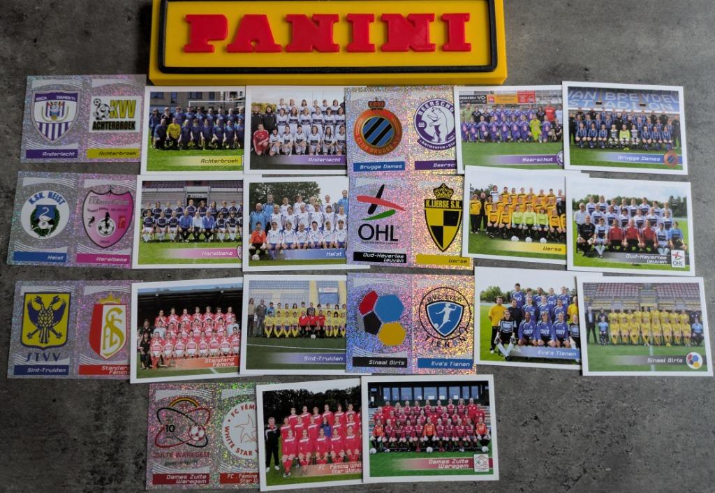 PANINI FOOTBALL 2012 DAMES 21X STICKERS : NRS 579 TEM 606, Verzenden, Nieuw