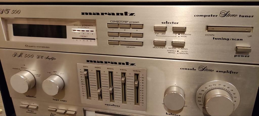 Marantz  champagne hifi-stereo, Ophalen of Verzenden, Zo goed als nieuw