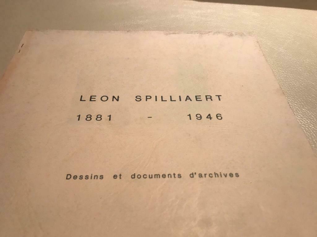 Léon Spilliaert tekeningen documenten 70pag, Boeken, Ophalen of Verzenden, Zo goed als nieuw, Schilder- en Tekenkunst