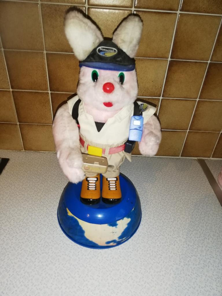 Duracell konijn 42 cm beweegt., Enlèvement ou Envoi