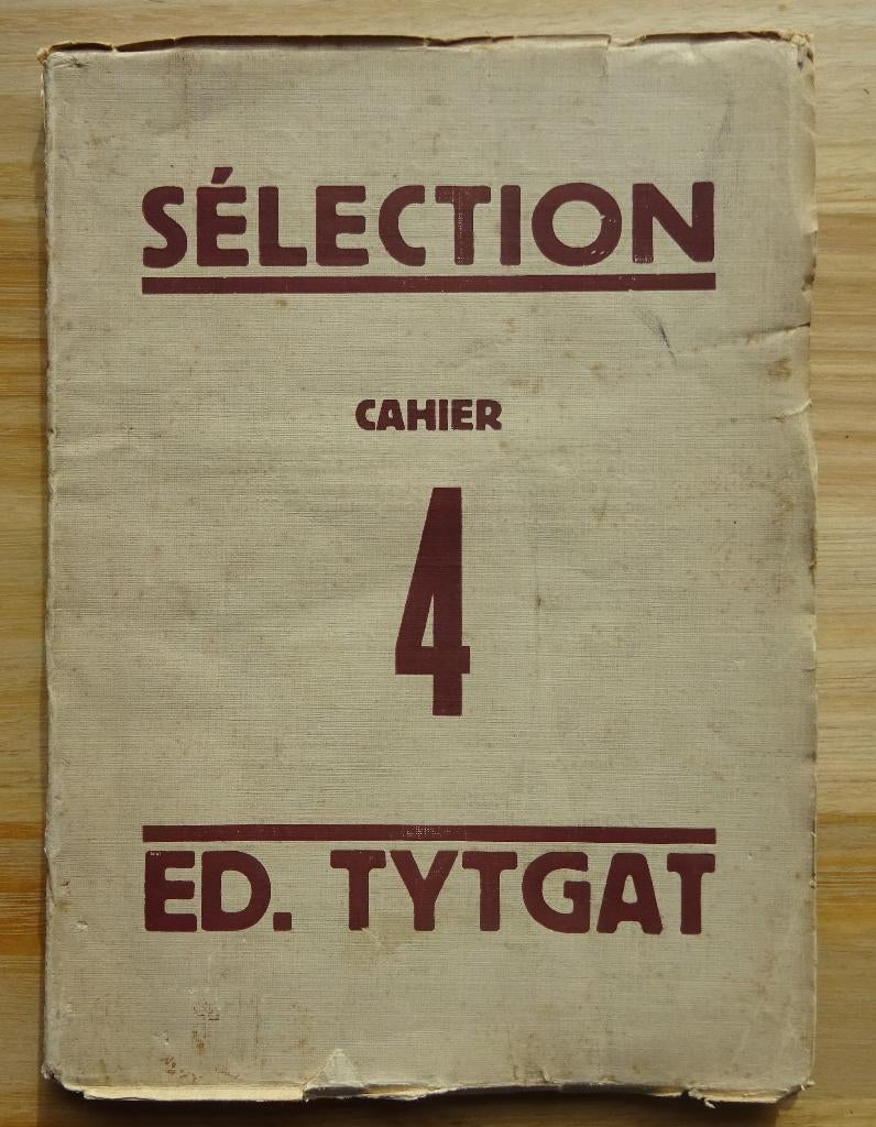 Edgard Tytgat - Sélection cahier 4 de 1928, Boeken, Ophalen of Verzenden, Gelezen, Schilder- en Tekenkunst