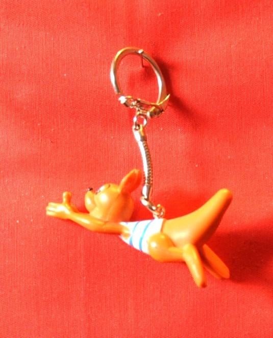 porte cle mascotte walibi natation, Collections, Porte-clés, Enlèvement ou Envoi, Comme neuf, Peluche ou Figurine