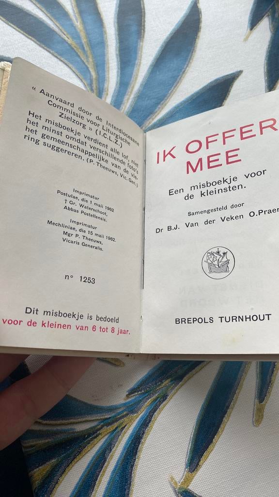 Misboekje voor de kleinen - ik offer mee, Ophalen, Gelezen
