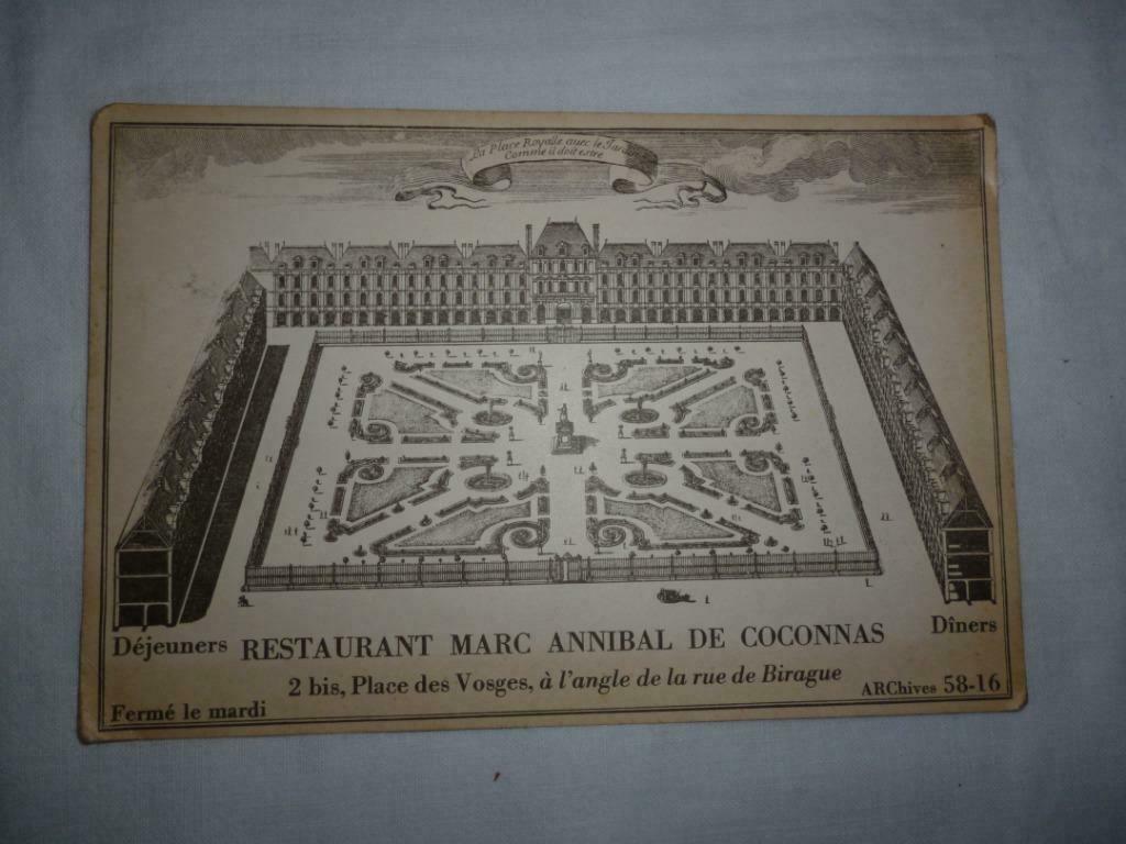 Carte postale ancienne Archives Marc Annibal de Coconnas, Enlèvement ou Envoi