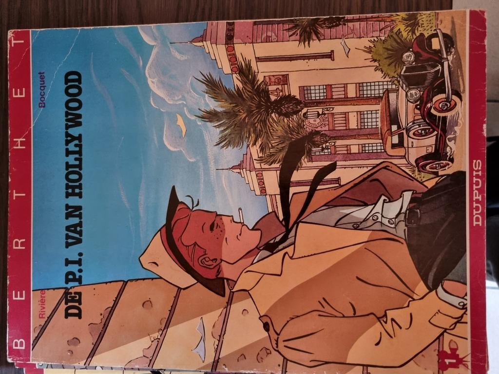 Berthet: 4 strips, Enlèvement ou Envoi, Comme neuf
