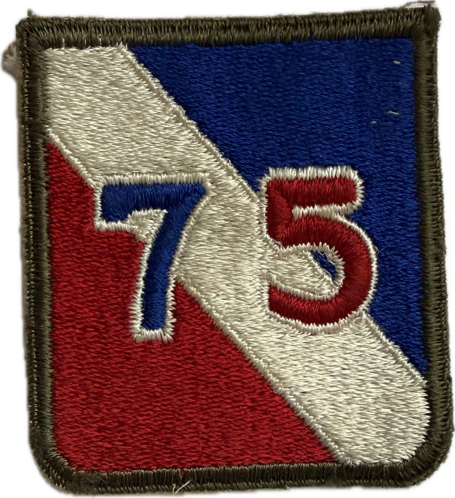 Patch US ww2 75th Infantry Division (2), Envoi