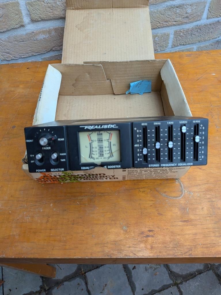Équaliseur booster Realistic Vintage, Enlèvement ou Envoi