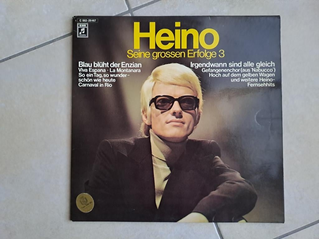 Lp Heino grootste hits, Cd's en Dvd's, Ophalen of Verzenden, Gebruikt