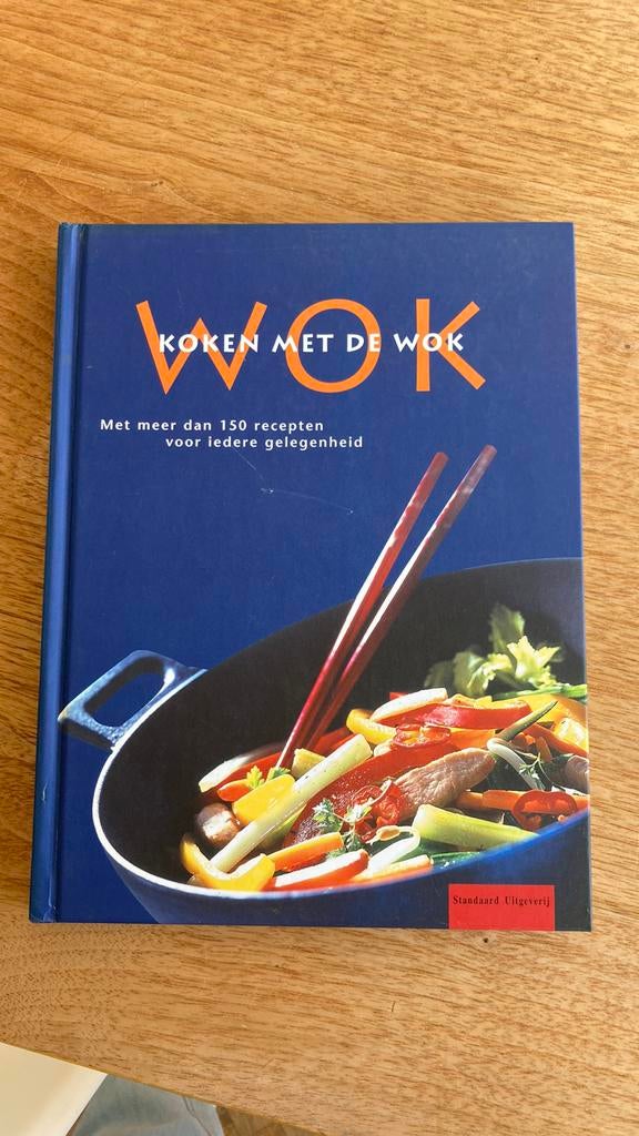 Koken met de wok, Ophalen of Verzenden, Zo goed als nieuw