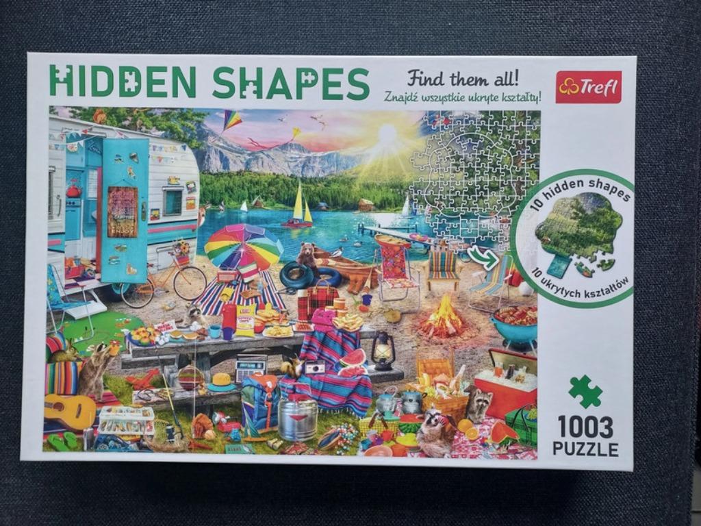 Trefl puzzel, Ophalen of Verzenden, 500 t/m 1500 stukjes, Gebruikt, Legpuzzel