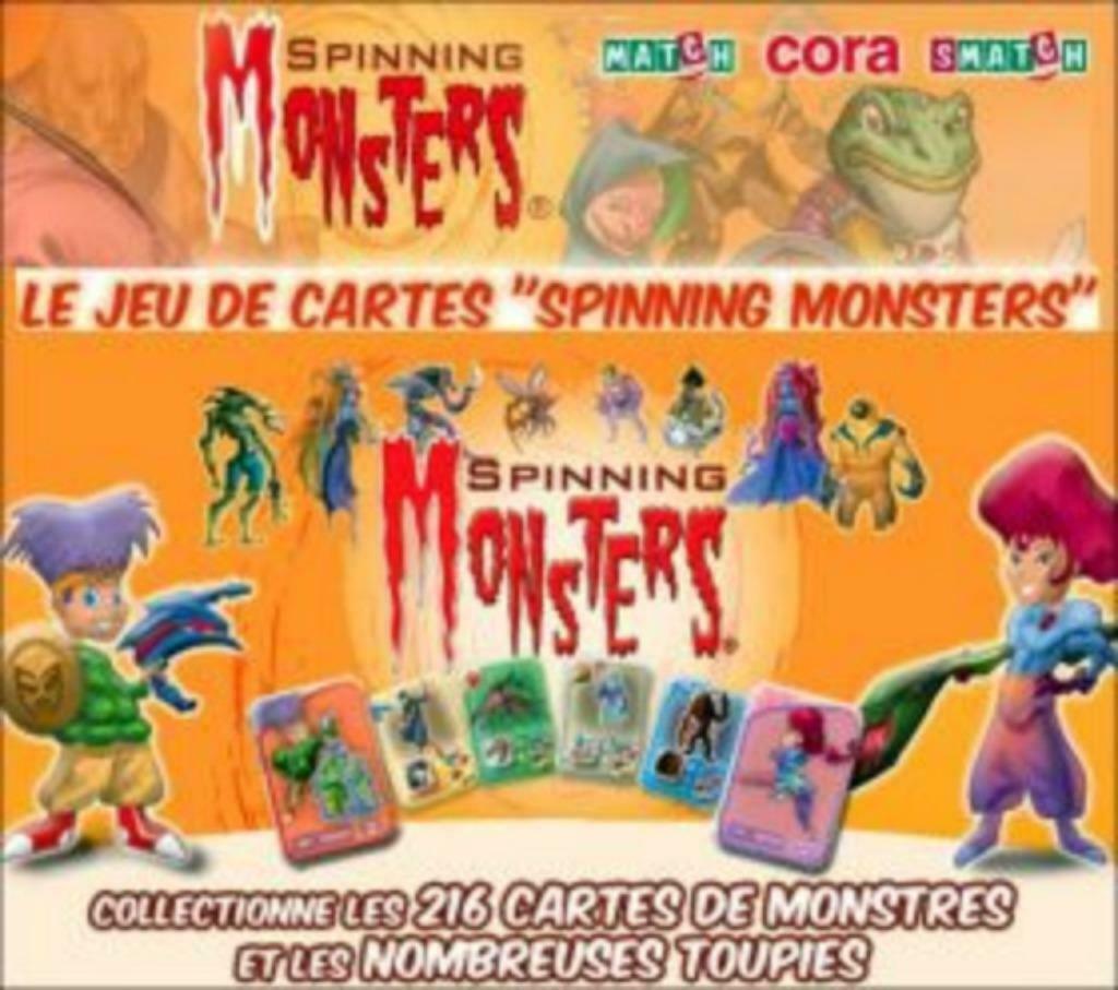 Cartes spinning  monsters  cora, Hobby en Vrije tijd, Verzenden, Nieuw, Meerdere kaarten