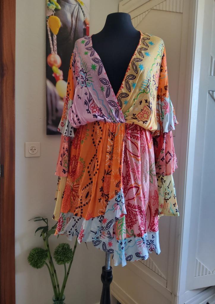 Jurk kleedje Sundress in zomerse kleuren nieuw met etiket, Kleding | Dames, Jurken, Nieuw, Ophalen of Verzenden, Boven de knie