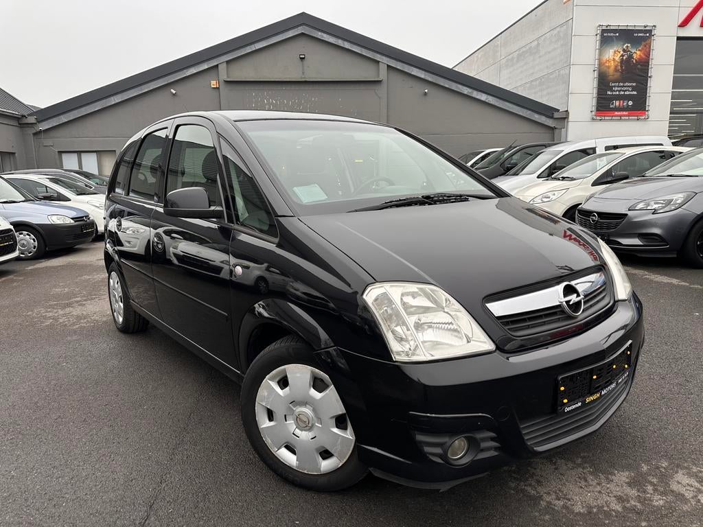 Opel Meriva 1.4 benzine | Airco | Keuring + Carpass |, Auto's, Zwart, Meriva, Euro 4, 66 kW