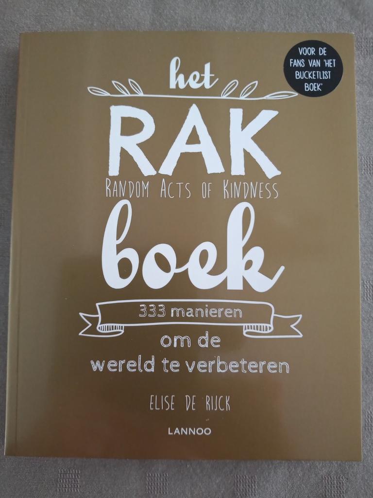 Elise de Rijck - Het RAK boek, Boeken, Nieuw, Ophalen of Verzenden, Elise de Rijck