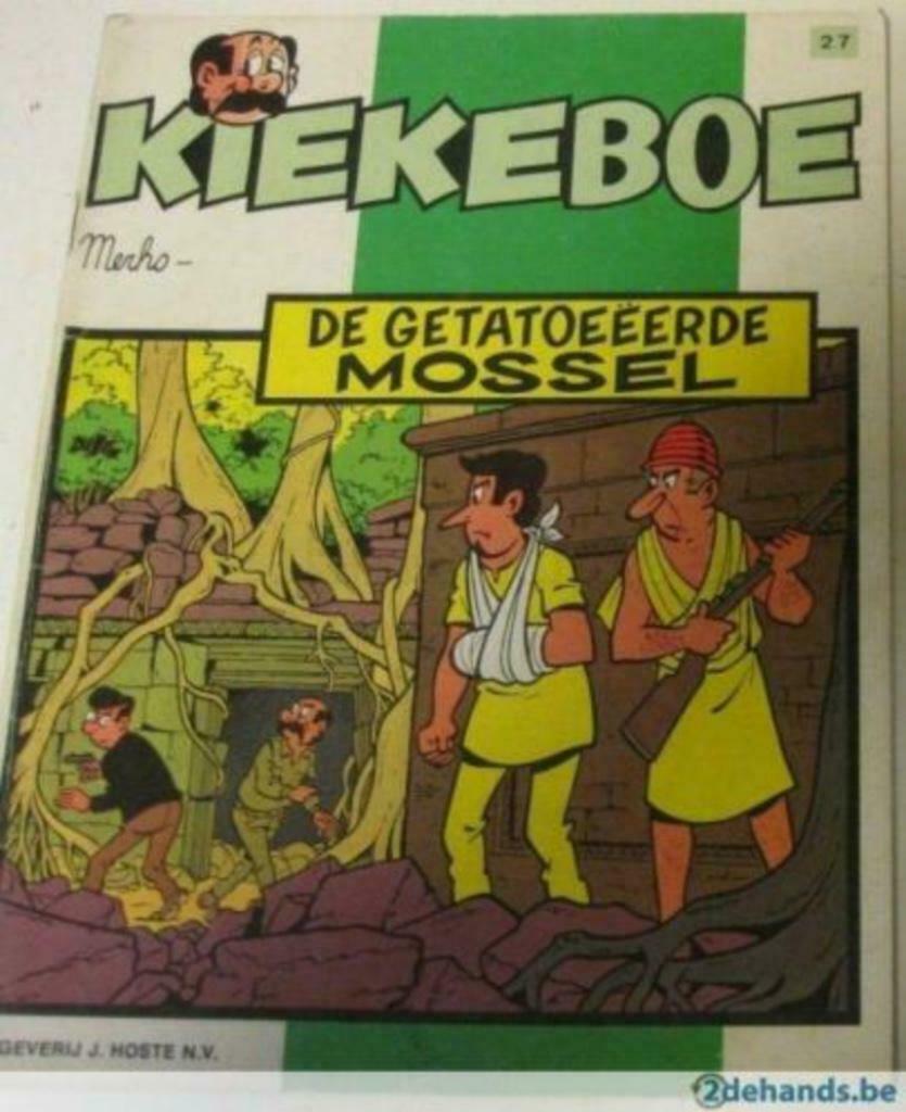 Kiekeboe strip (zwart-wit), Ophalen of Verzenden, Gelezen