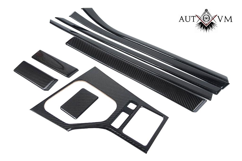 BMW E39 carbon interieurlijsten, sierlijsten, decorlijsten, Autos : Pièces & Accessoires, Habitacle & Garnissage, BMW, Neuf, Enlèvement ou Envoi