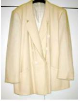 Vintage Prachtig klassiek dames vest - blazer beige, ANDERE, Beige, Maat 46/48 (XL) of groter, Ophalen of Verzenden