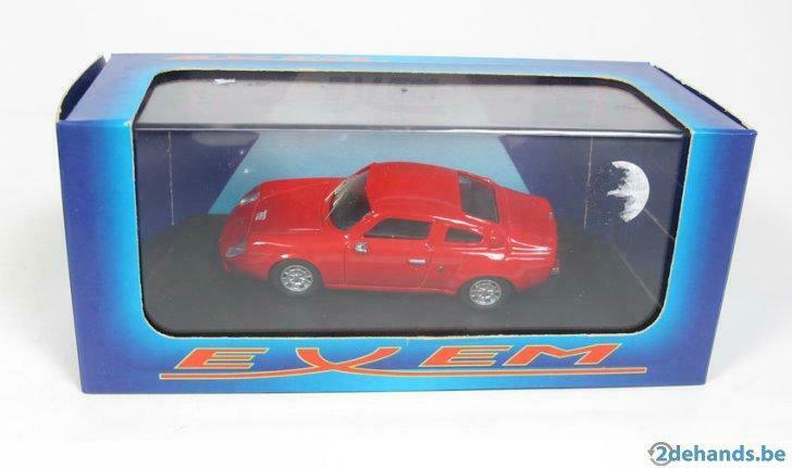 1:43 Exem 1013 Simca Abarth 2000 Clienti rood, Enlèvement ou Envoi, Neuf, Voiture