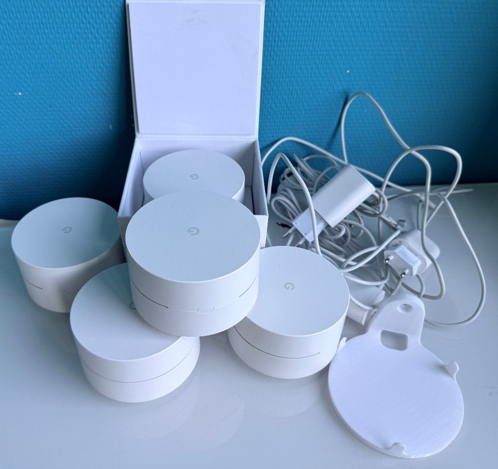 Google WIFI Mesh systeem x 5, Computers en Software, WiFi-versterkers, Ophalen, Google