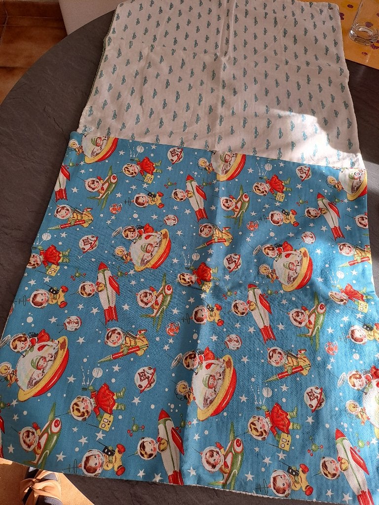 2 dekentjes kinderkoets of buggy, Ophalen of Verzenden, Nieuw, Minder dan 70 cm, Deken