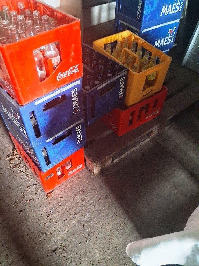 Drankenkratten leeggoed 18stuks-spotprijs, Ophalen, Gebruikt, Krat