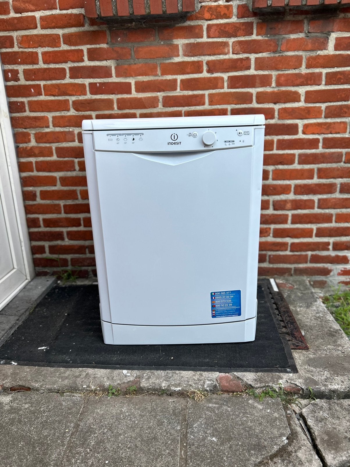 Vaatwasser / Afwasmachine - Indesit, Elektronische apparatuur, Vaatwasmachines, Ophalen, Gebruikt, Energieklasse A of zuiniger
