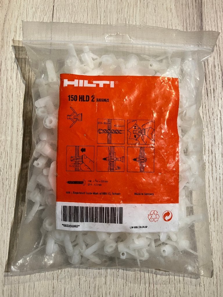 NIEUW : 150 * HLD- 2 Gyproc Pluggen - 50% !!, Doe-het-zelf en Bouw, Ophalen of Verzenden, Nieuw, Pluggen
