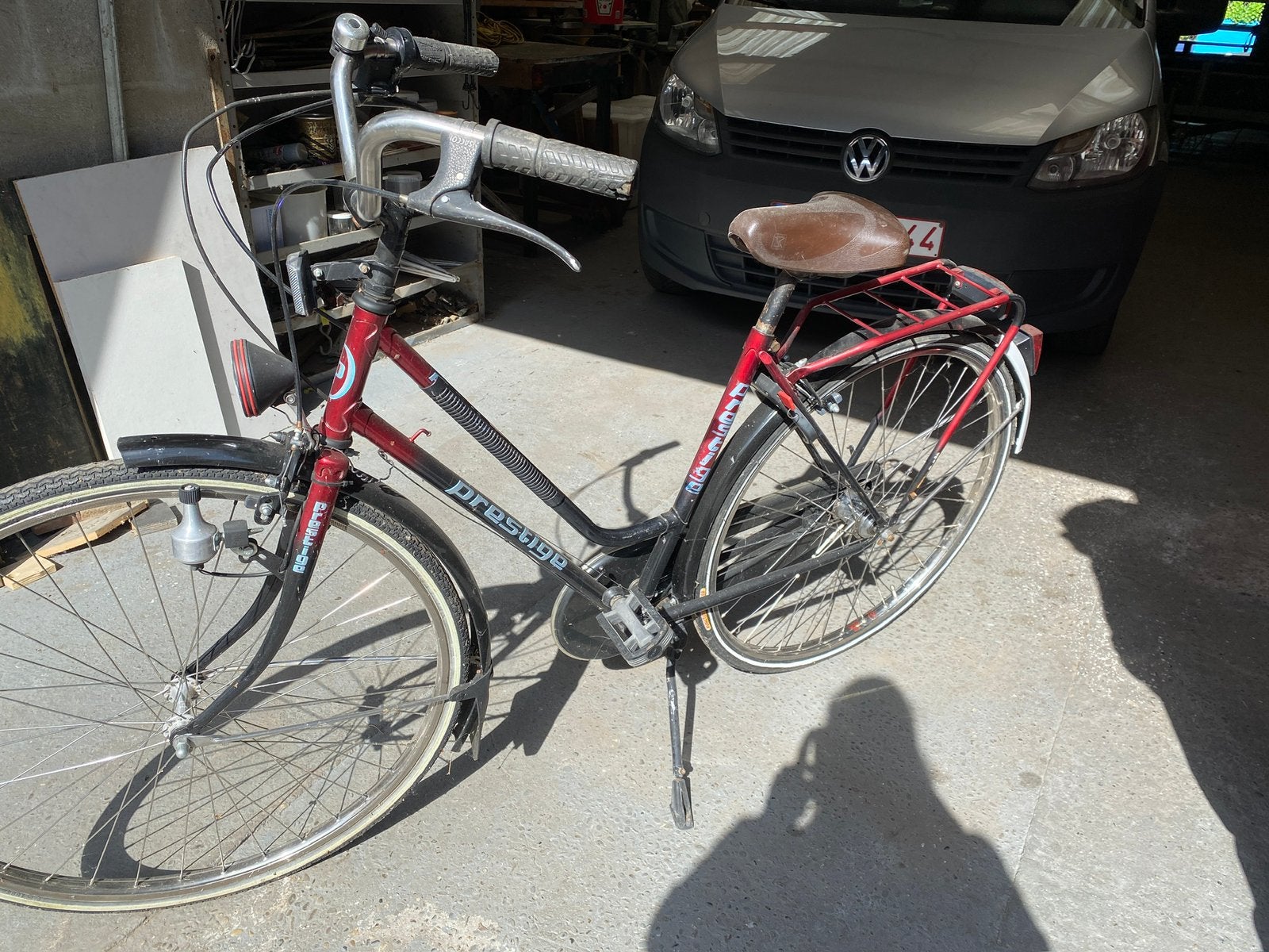 Dames fiets, Enlèvement, Utilisé