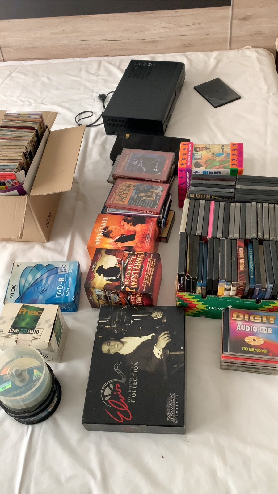 Cd en dvd, Ophalen, Zo goed als nieuw
