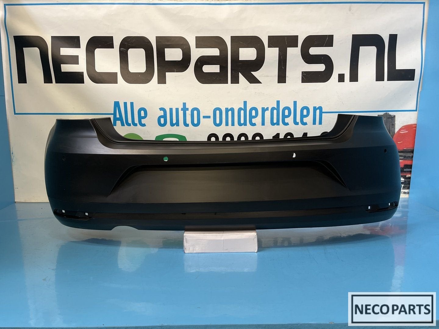 VOLKSWAGEN POLO 6C ACHTERBUMPER BUMPER ORIGINEEL, Gebruikt, -, Volkswagen, -