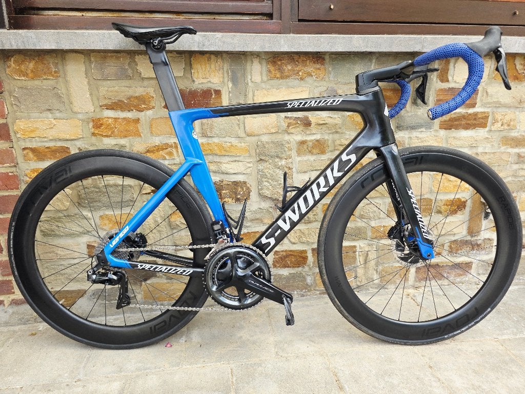 S-Works Venge — Quick-Step Wolfpack-kleuren - Dura Ace Di2, Fietsen en Brommers, Fietsen | Racefietsen, Gebruikt, Meer dan 20 versnellingen
