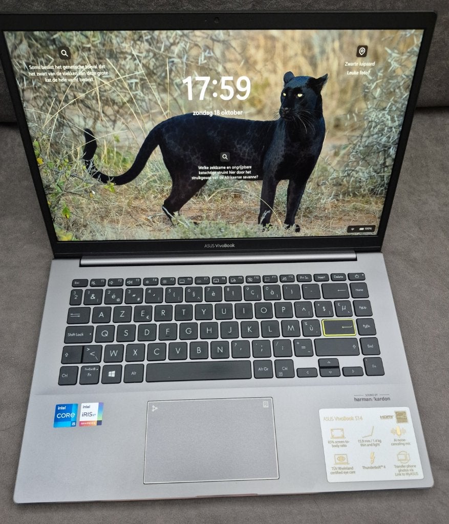 Asus Vivobook S433E  8GB, SSD 256GB Full HD, Computers en Software, Gebruikt, 8 GB, I5 1135G7, 14 inch