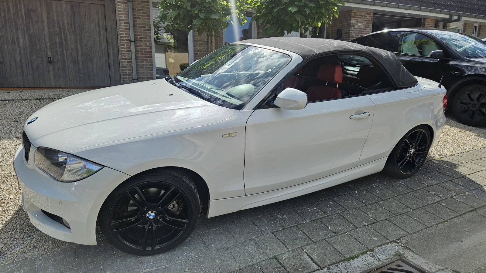 Bmw 120 M pakket cabriolet, Autos, Rouge, Achat, Cabriolet, Boîte manuelle
