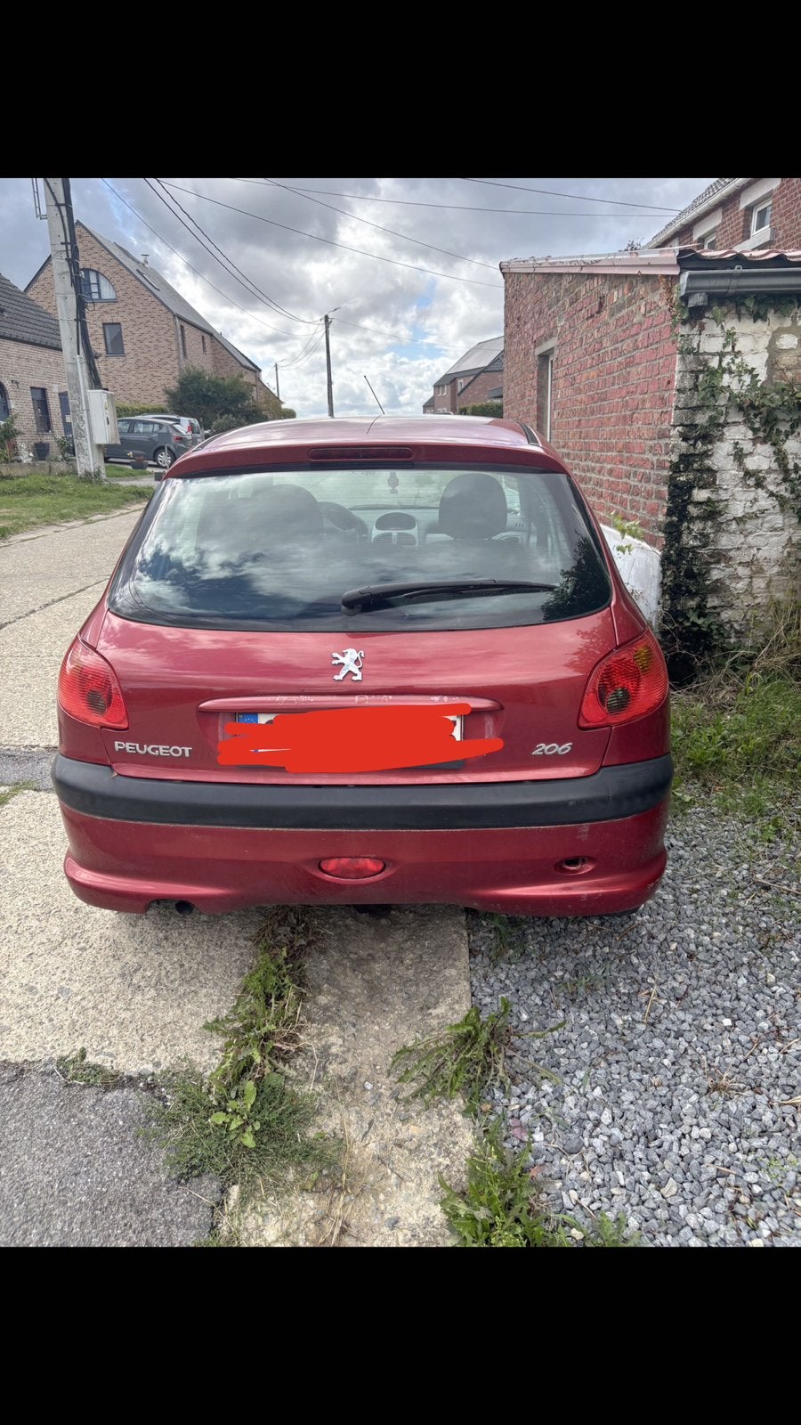 Peugeot 206 2005 (CT OK / Embrayage HS), Achat, 4 portes, Boîte manuelle, Noir