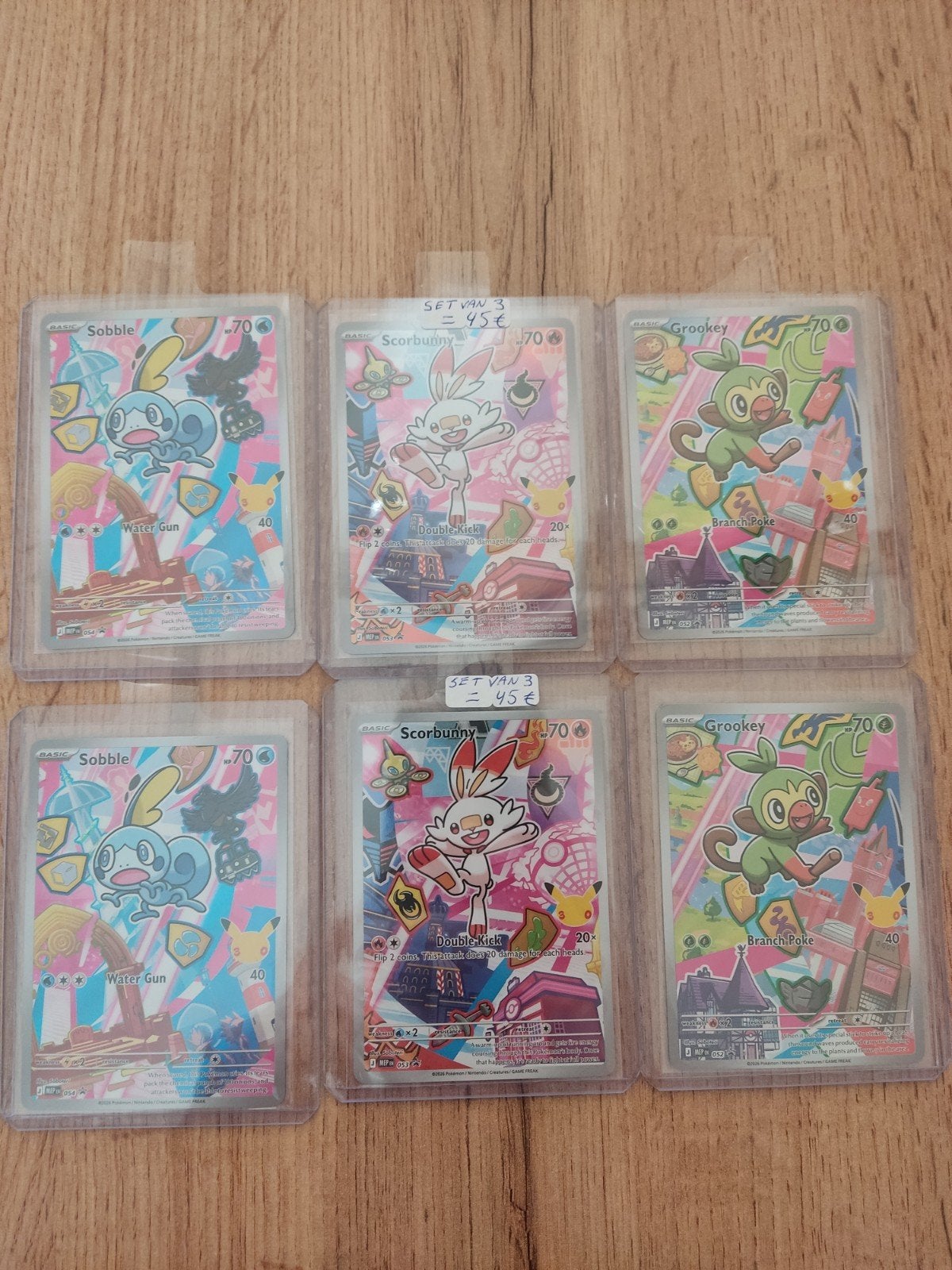 First partner pokemon gen 8 set, Ophalen of Verzenden