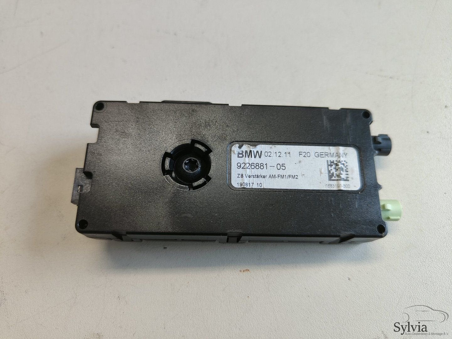 Antenne Amplifier AM/FM BMW 1 serie F20 9226881, Ophalen of Verzenden, -, -, -