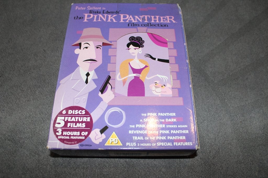 DVD The Pink Panther Collection (import regio 2), CD & DVD, DVD | Comédie, À partir de 6 ans, Enlèvement ou Envoi, Utilisé, Comédie d'action