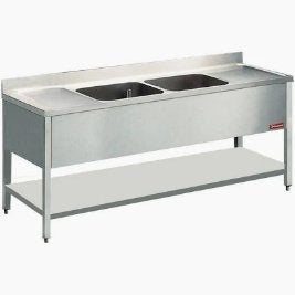 spoeltafel Inox L202, Enlèvement