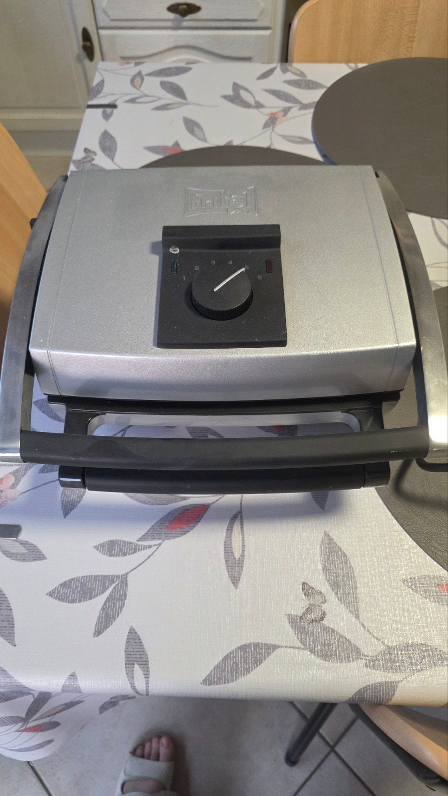wafelijzer Fritel, Ophalen, Uitneembare platen, Gebruikt