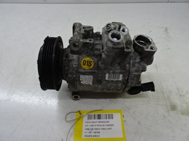 COMPRESSEUR CLIMATISATION Golf VI (5K1) (5N0820803F), Utilisé, Volkswagen