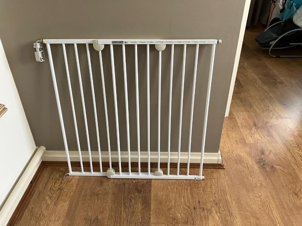 Poortje afsluiting trap, Tuin en Terras, Tuinhekken en Hekwerk, Ophalen, Met poort, Gebruikt, Aluminium