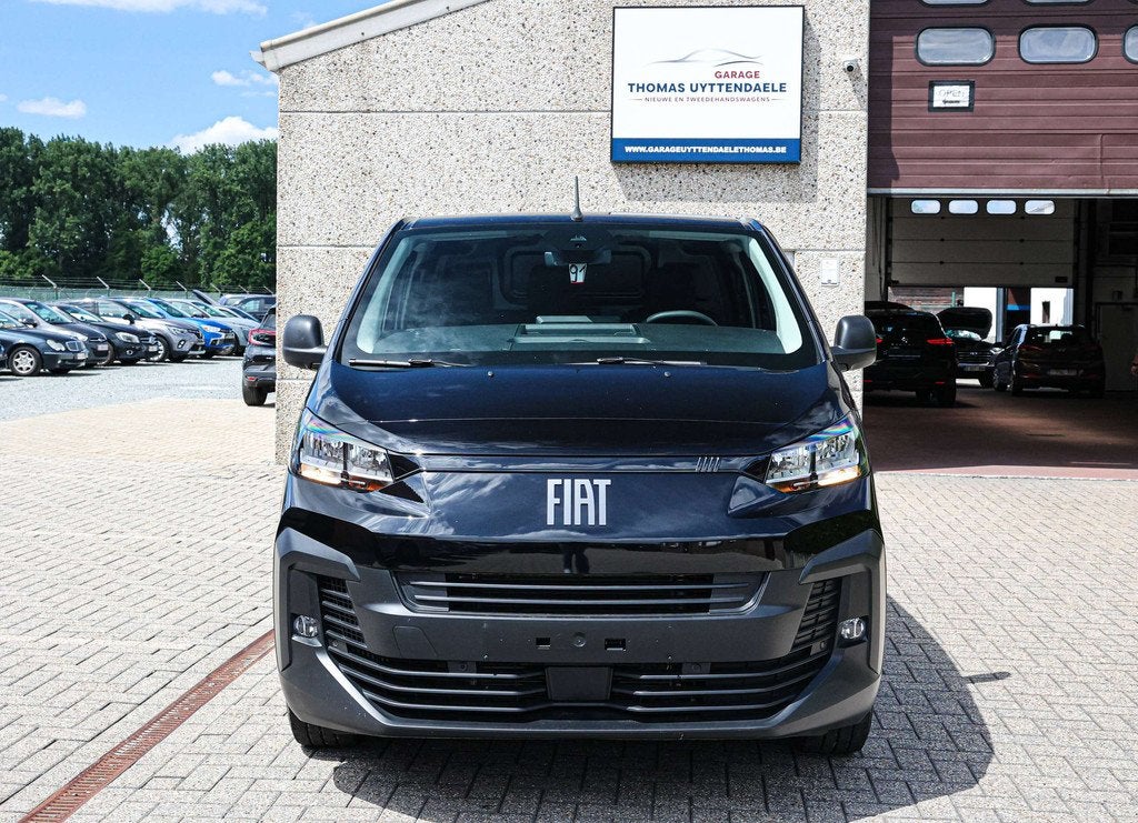 Fiat Scudo AUTOMAAT*ACHTERUITRIJCAMERA*PARKEERSENSOREN V+A*A, Achat, Entreprise, 3 places, Noir