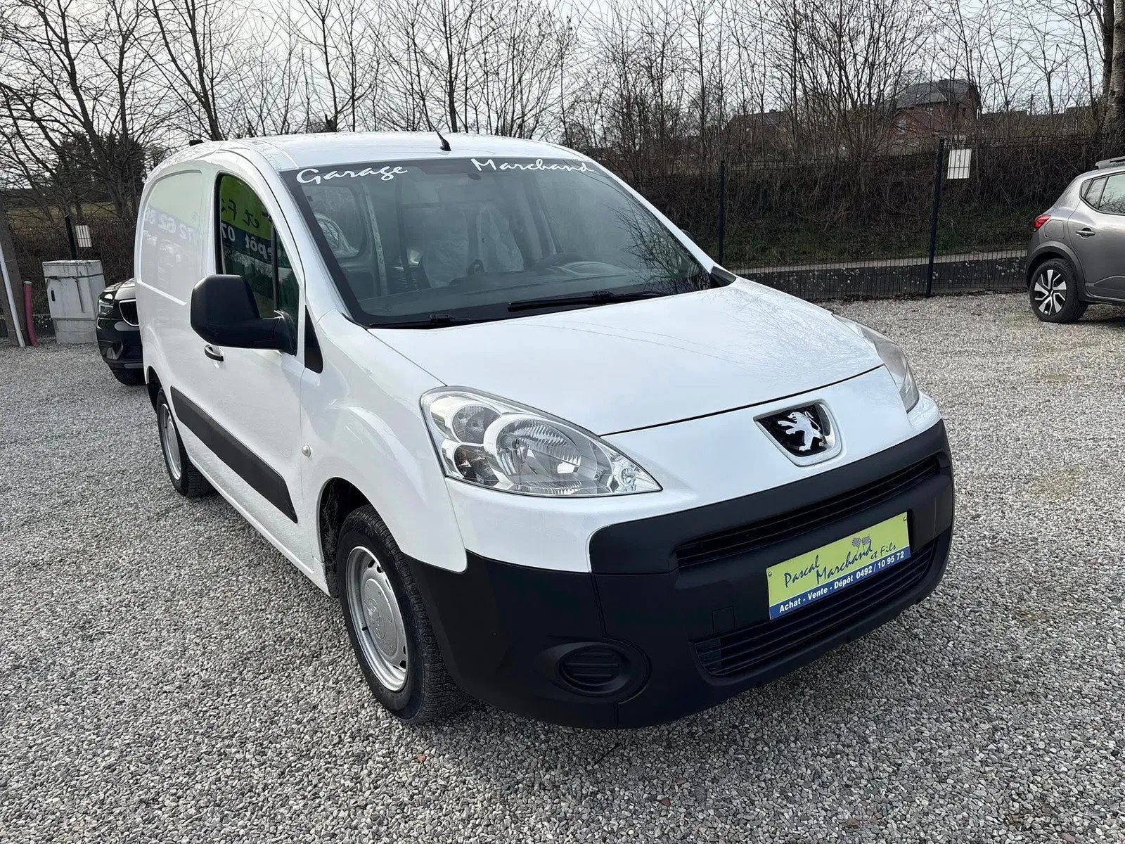 Peugeot Partner (bj 2012), Auto's, Stof, Wit, Bedrijf, Grijs