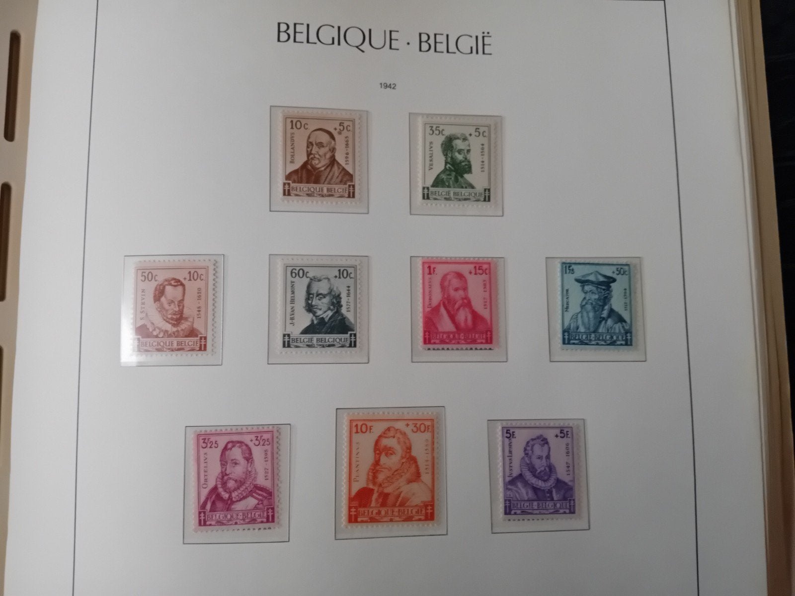 België postzegels nr 593/601 postfris lot 111P, Ophalen of Verzenden, Postfris