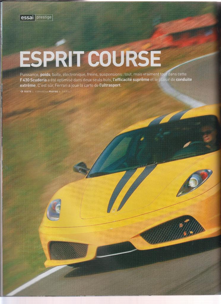 Ferrari F430 Scuderia voiture de collection, Boeken, Auto's | Folders en Tijdschriften, Verzenden, Gelezen, Ferrari
