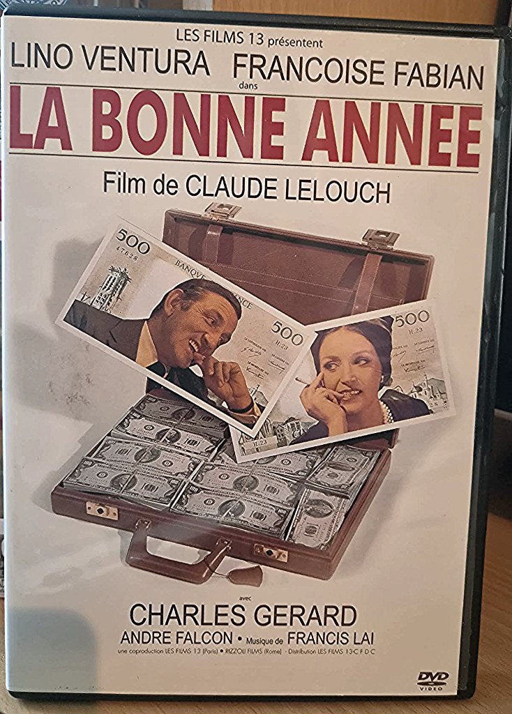 DVD La Bonne Année / Lino Ventura, Enlèvement, Comme neuf